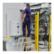 Layher Maschinentritt 1075 2 Stufen Aluminium rutschsicher