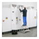 Layher Maschinentritt 1075 4 Stufen Aluminium rutschfest