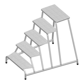 Layher Maschinentritt 1075 5 Stufen