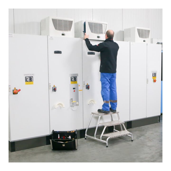 Layher Maschinentritt 1075 5 Stufen