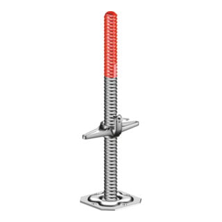 Layher Normalspindel 60 mit Feststeller Stahl feuerverzinkt