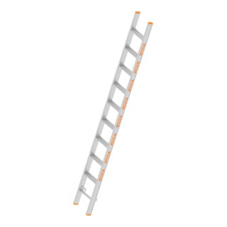 Layher Oberleiter 3-teilig 10 Stufen rutschhemmend