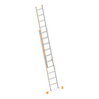 Layher Schiebeleiter TOPIC 1035 2x10 Sprossen mit Traverse