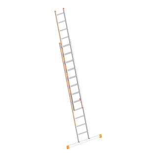 Layher Schiebeleiter TOPIC 1035 2x12 Sprossen mit Traverse