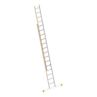 Layher Schiebeleiter TOPIC 1035 2x18 Sprossen mit Traverse