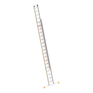 Layher Seilzugleiter TOPIC 1037 2x18 Sprossen mit Traverse