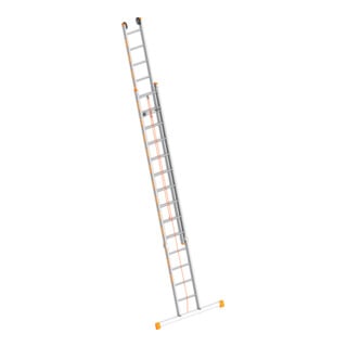 Layher Seilzugleiter TOPIC 1037 2x18 Sprossen mit Traverse