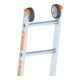 Layher Seilzugleiter TOPIC 1037 2x18 Sprossen mit Traverse