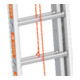Layher Seilzugleiter TOPIC 1037 2x20 Sprossen mit Traverse