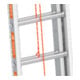 Layher Seilzugleiter TOPIC 1037 2x22 Sprossen mit Traverse