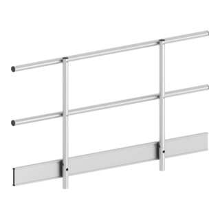 Layher Seitenschutz Alu-Steg 600 1348412 Länge 4,12 m einseitig