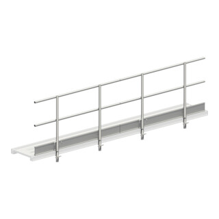 Layher Seitenschutz Alu-Steg 600 1348412 Länge 4,12 m einseitig