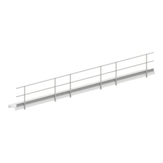 Layher Seitenschutz Alu-Steg 600 1348910 Länge 9,1 m einseitig