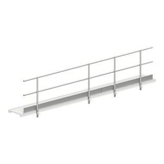 Layher Seitenschutz Dreiteilig Alu-Steg 600 5,2 m einseitig
