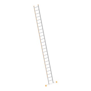 Layher Sprossenanlegeleiter TOPIC 1054 24 Sprossen mit Traverse