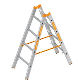 Layher Sprossenstehleiter TOPIC 1039 2x4 Sprossen