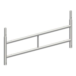 Layher Standleiter 150/2 Sprossen Aluminium rutschgesichert