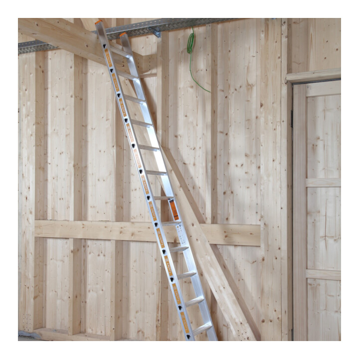 Layher Stufenanlegeleiter TOPIC 1042 12 Stufen mit Traverse