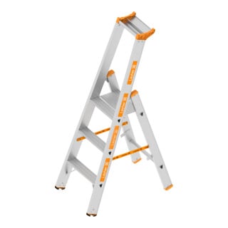 Layher Stufenstehleiter TOPIC 1064 3 Stufen einseitig begehbar