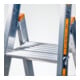 Layher Stufenstehleiter TOPIC 1064 4 Stufen einseitig begehbar