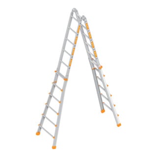 Layher Teleskopleiter TOPIC 1058 4x6 Sprossen