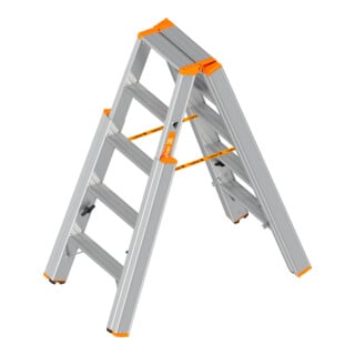 Layher Treppenstehleiter TOPIC 1062 2x5 Stufen