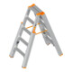 Layher Treppenstehleiter TOPIC 1062 2x5 Stufen