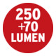 LED Akku-Handleuchte HL 200 A 250+70lm, knickbar-4