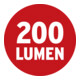 LED Akku Handleuchte PL 200 A 200lm
