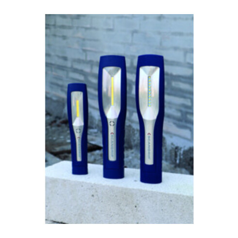 LED-Akkuhandleuchte 20-200 Lm 3,7 V / 1200 mAh Li-ion Ip54