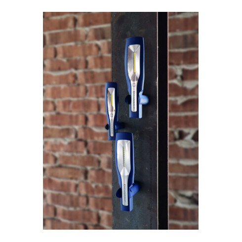 LED-Akkuhandleuchte 20-200 Lm 3,7 V / 1200 mAh Li-ion Ip54