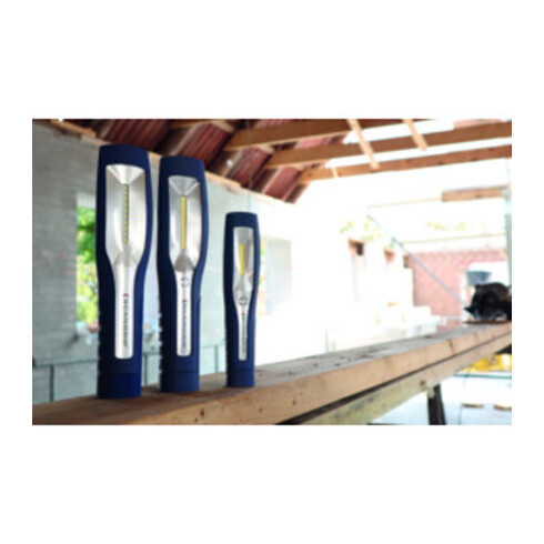 LED-Akkuhandleuchte 20-200 Lm 3,7 V / 1200 mAh Li-ion Ip54