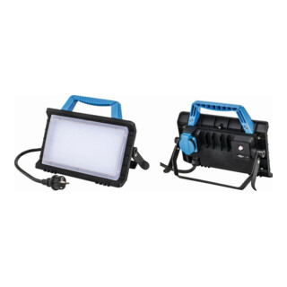LED Arbeitsleuchte 24W "Optiline" IP54 avec USB et prise Schuko, câble 3m