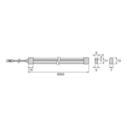 LED Band Octopus Neutralweiß 24 V 10 W/m L.5000mm B.6mm L&S-5