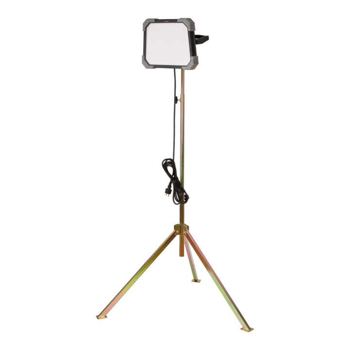 LED Baustrahler DINORA 8010 IP54 5m H07RN-F 3G1,5 8000lm mit Steckdose