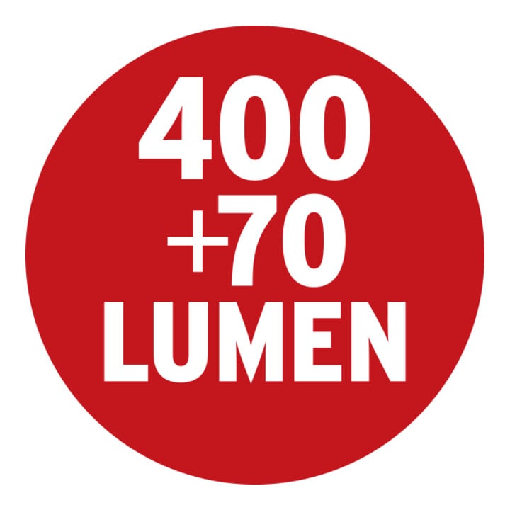 LED-Handleuchte SANSA 400 A 3,7 V 2 Ah Li-Ion 3,3 W 400 lm Ladezeit 3 h