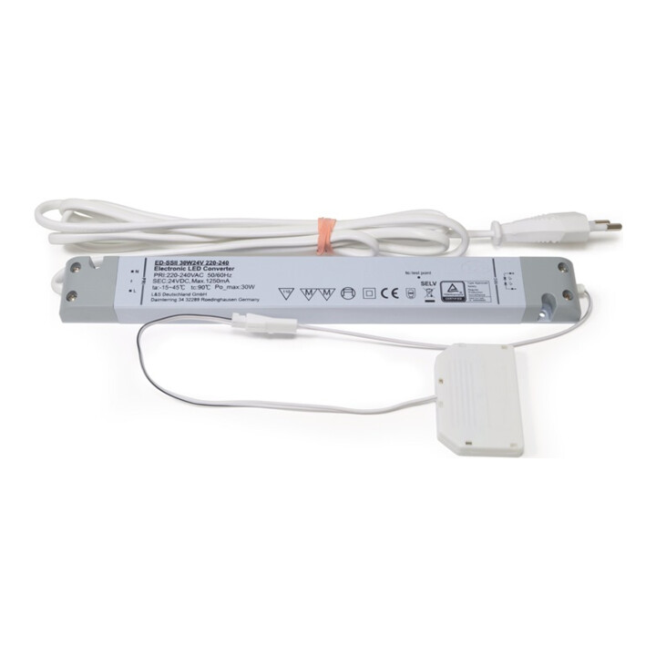 LED-Konverter 230 V 24 V 30 W 255mm L&S