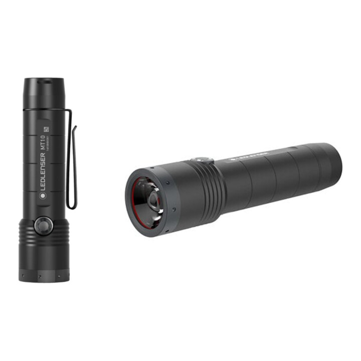 LED LENSER Lampe de poche rechargeable MT10 Black Edition