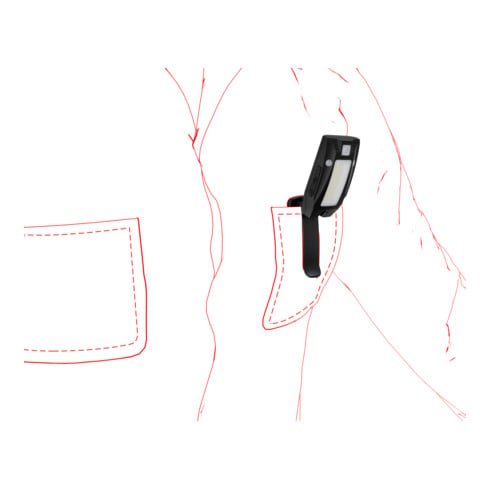 LED LENSER® Cliplight SOLIDLINE SC4R rechargeable 200 lumens