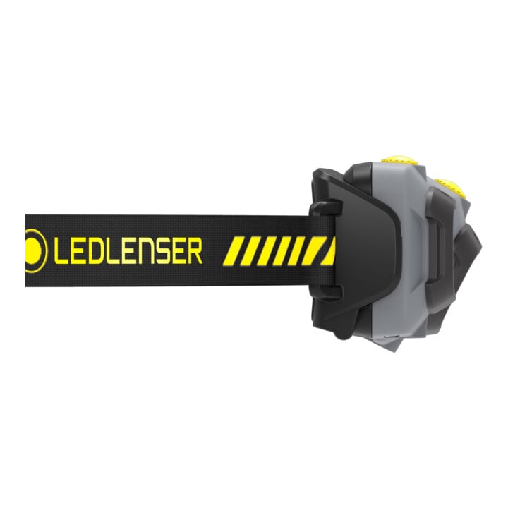 LED LENSER® Lampe frontale HF4R Work grise IP68 étanche 500 lm Boost