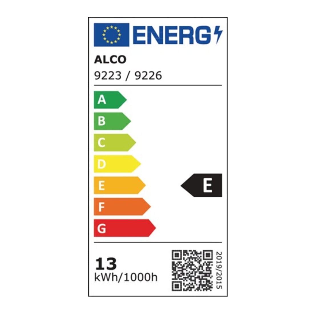LED loeplampen 190,5mm (7,5 inch) w. Omslag, vierkante kop wit w. Tabel klem