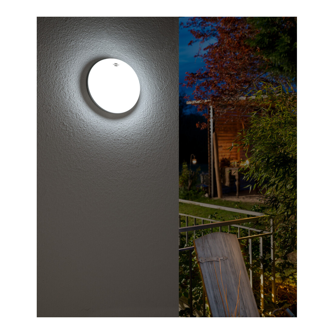LED Rundleuchte RL 1650 1680lm, IP65, weiss
