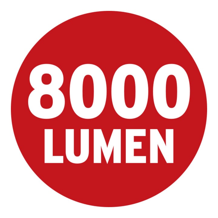 LED-schrijnwerper JARO 7050 M, 8000lm, 79,6W, 5m H07RN-F 3G1,0, IP65