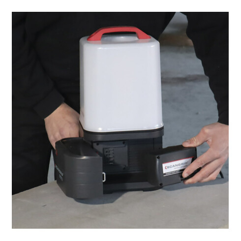 LED-Strahler AREA 10 CONNECT 84 W 1000-10000 lm IP65 SCANGRIP