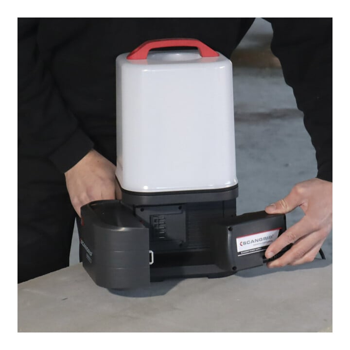 LED-Strahler AREA 10 CONNECT 84 W 1000-10000 lm IP65 SCANGRIP