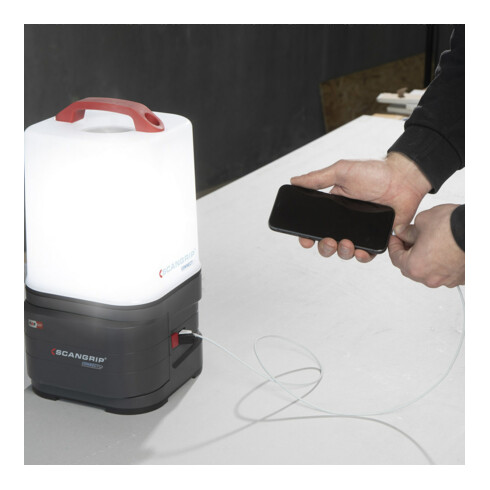 LED-Strahler AREA 10 CONNECT 84 W 1000-10000 lm IP65 SCANGRIP