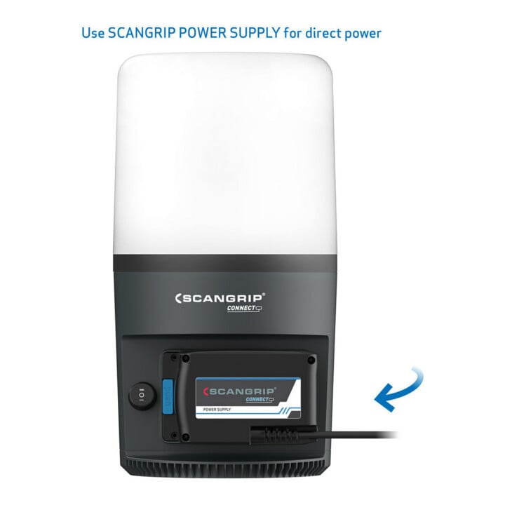 LED-Strahler AREA 6 CONNECT 54 W 3000-6000 lm IP65 SCANGRIP