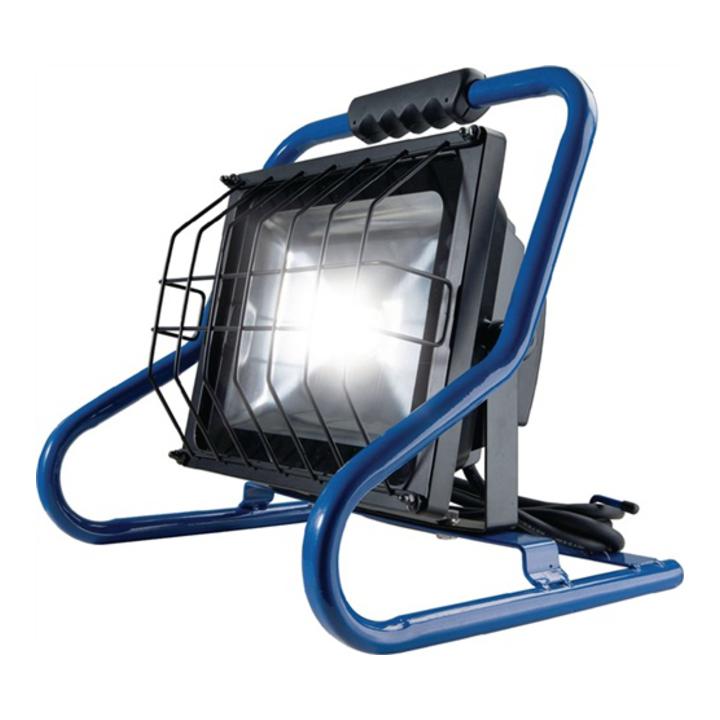 LED Strahler mobil 50W SMD LED 3m H05RN-F 3G1,0 Leitung ca.3500Lm IP65