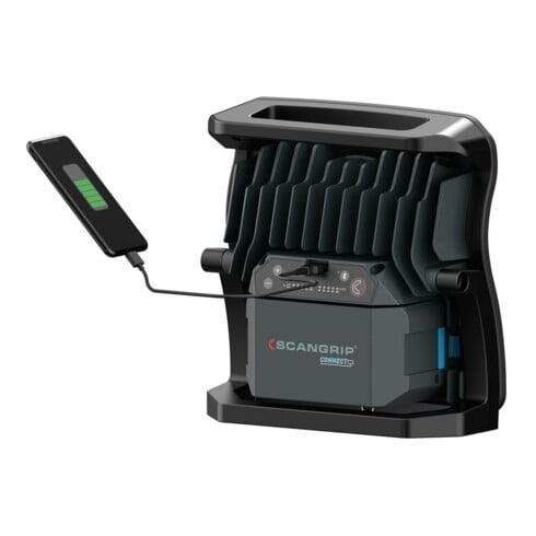 LED-Strahler NOVA 10 CONNECT 75 W 1000-10000 lm IP65 SCANGRIP