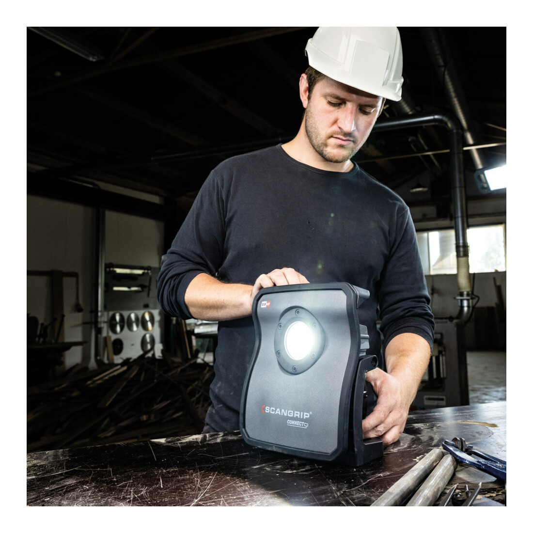 LED-Strahler NOVA 4 CONNECT 30 W 400-4000 lm IP65 SCANGRIP
